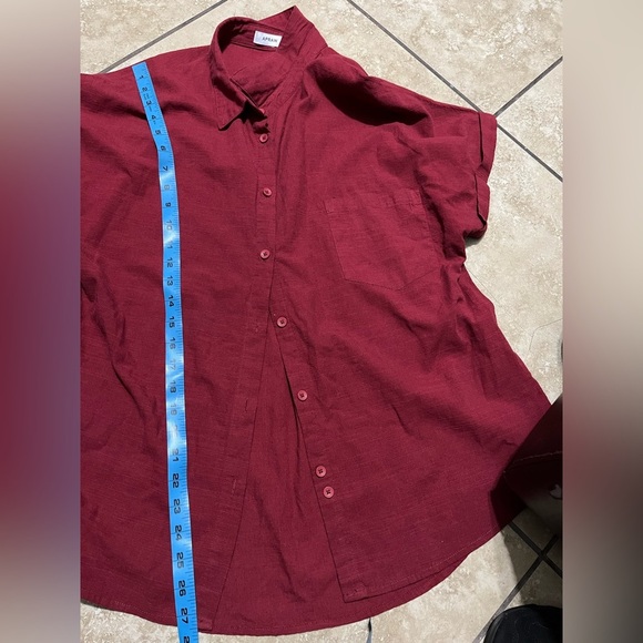 Apraw  Top Burgundy - Picture 5 of 7